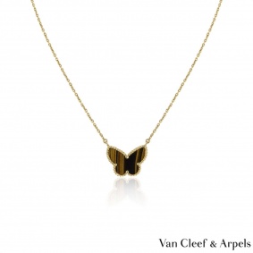 Van Cleef & Arpels Lucky Alhambra Butterfly Pendant VCARD98500
